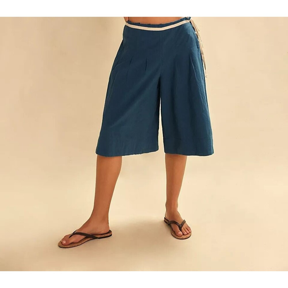 Free People Free-est Keep It Up Shorts Women's Wide Leg Culotte Cotton XS 288839